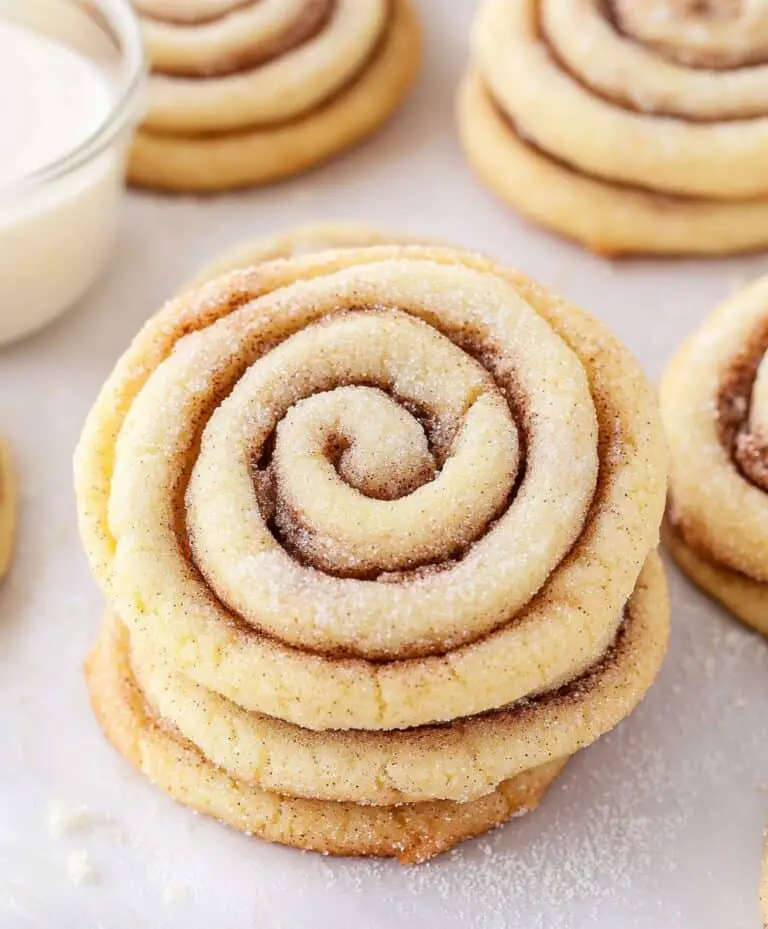Cinnamon Roll Sugar Cookies Recipe