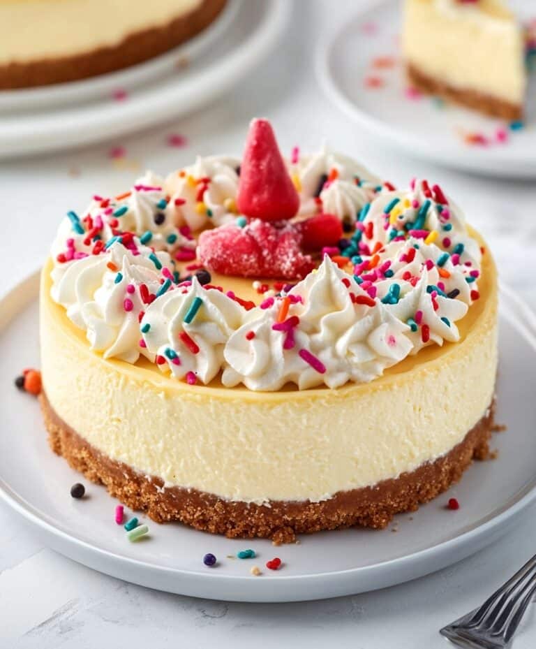 Birthday Cheesecake Recipe