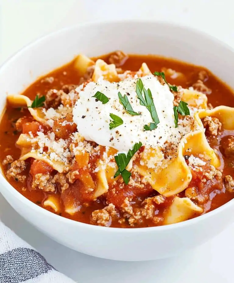 Lasagna Soup Recipe