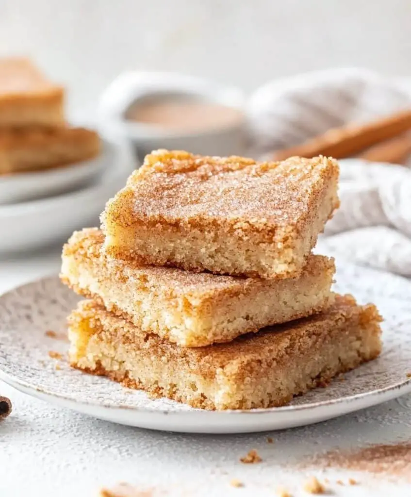 Cinnamon Sugar Blondies Recipe