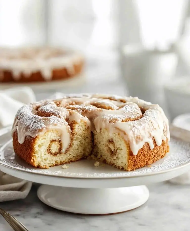 Cinnamon Roll Cake Recipe