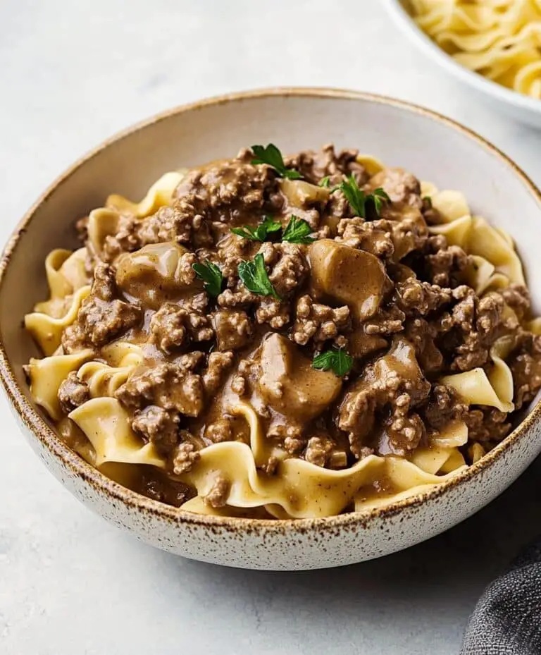 Beef Stroganoff With Ground Beef Recipe