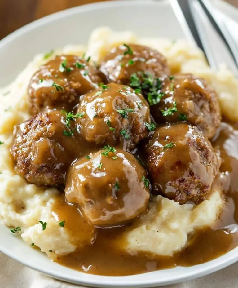 Meatballs And Gravy Recipe