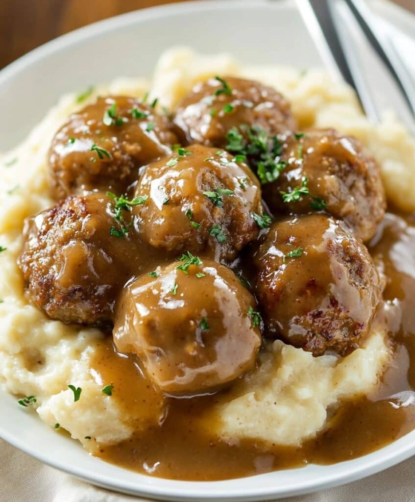 Meatballs And Gravy Recipe