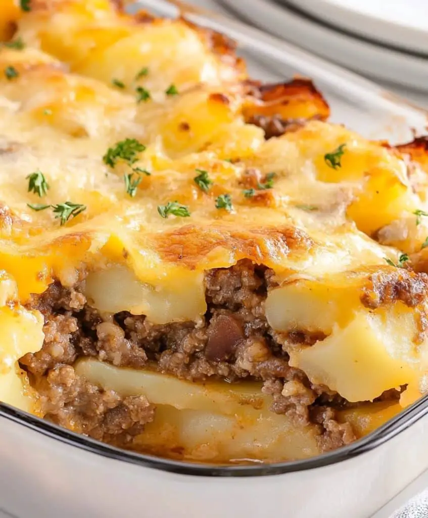 Hamburger And Potato Casserole Recipe