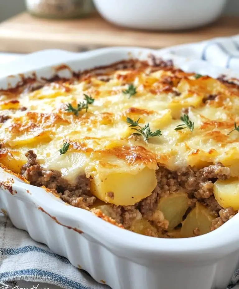 Hamburger Potato Casserole Recipe