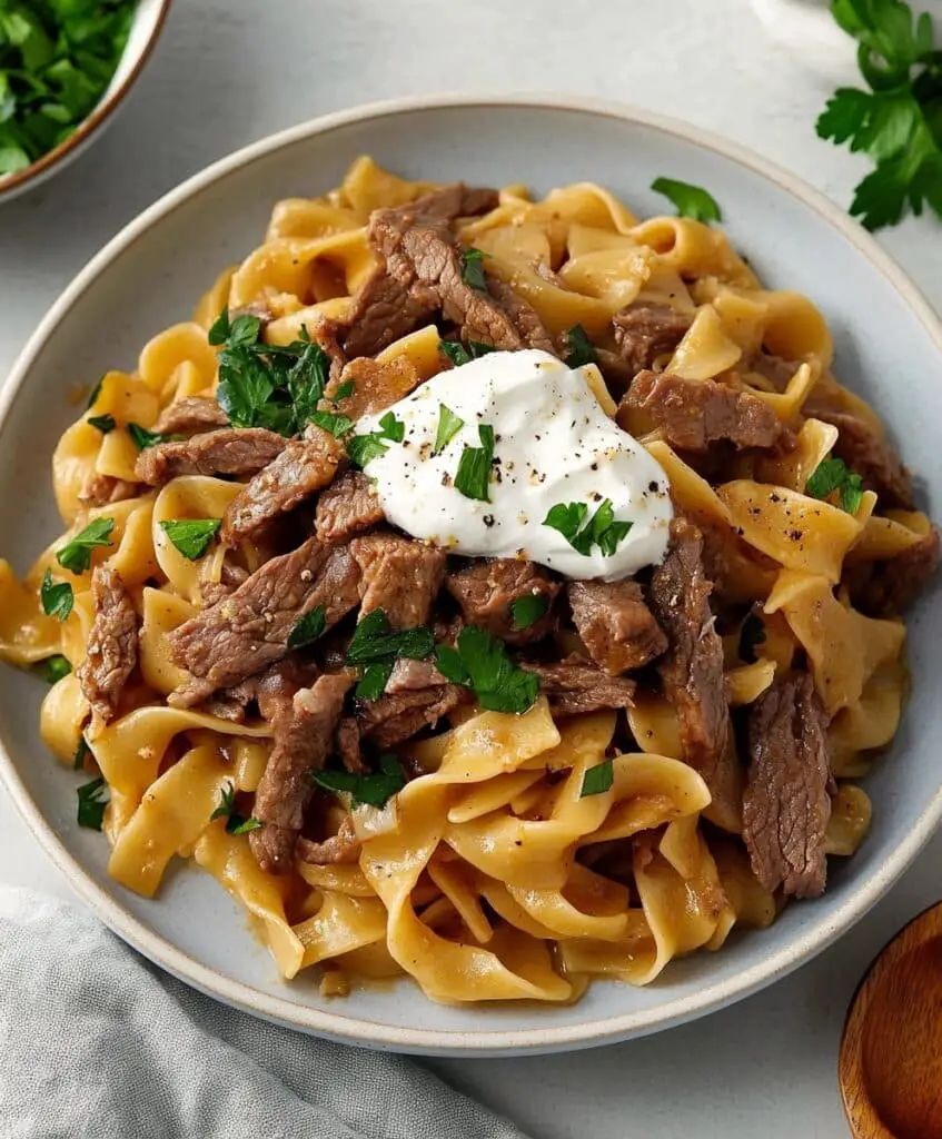 Easy Beef And Noodles Recipe