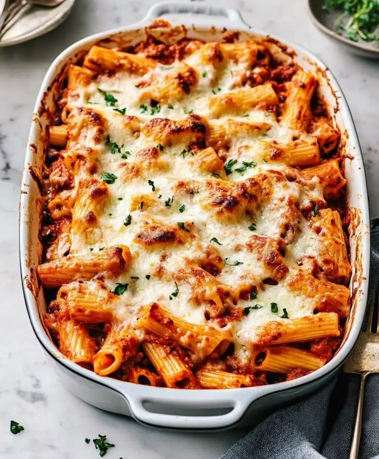 Baked Rigatoni Recipe