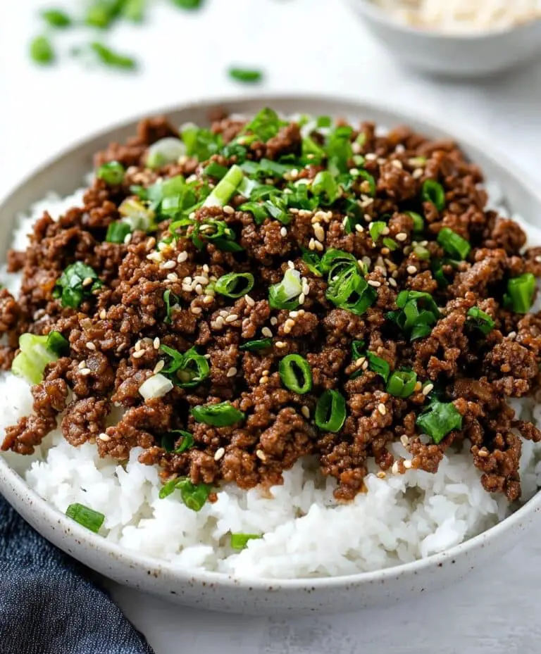 Korean Ground Beef Recipe