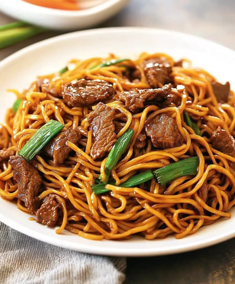 Beef Lo Mein Recipe