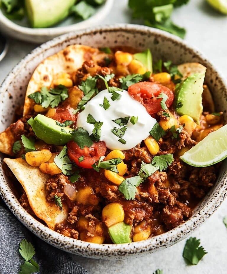 Beef Skillet Enchiladas Recipe