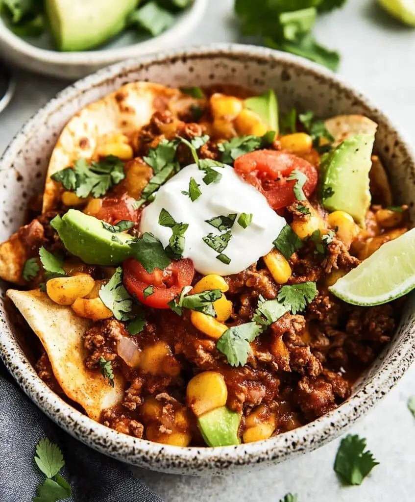 Beef Skillet Enchiladas Recipe