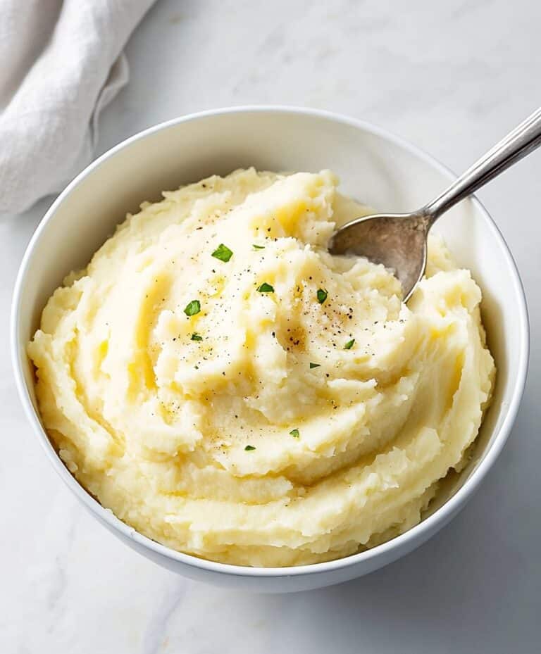 Homemade Mashed Potatoes Recipe