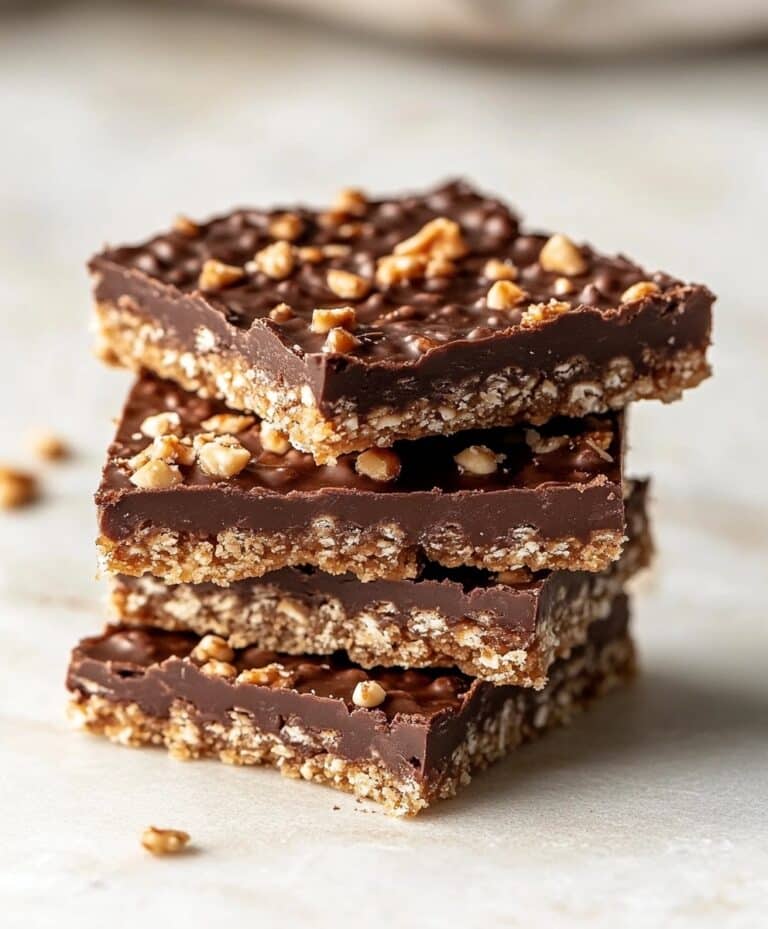 Homemade Crunch Bars Recipe