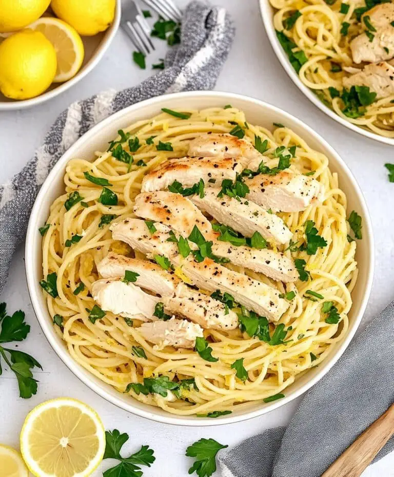 Lemon Chicken Pasta Recipe