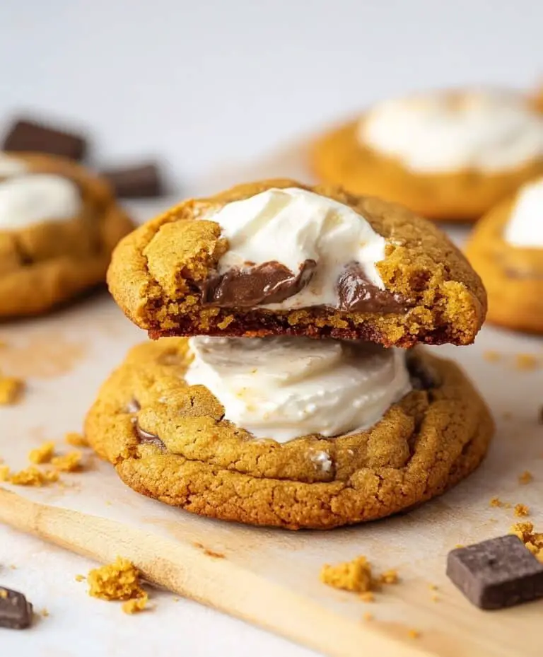 Pumpkin S’mores Cookies Recipe