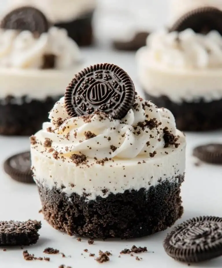 Mini Oreo Cheesecakes Recipe