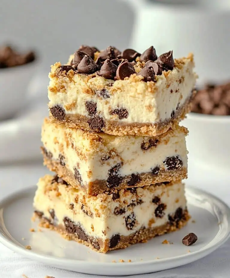 Cookie Dough Cheesecake Bars Recipe