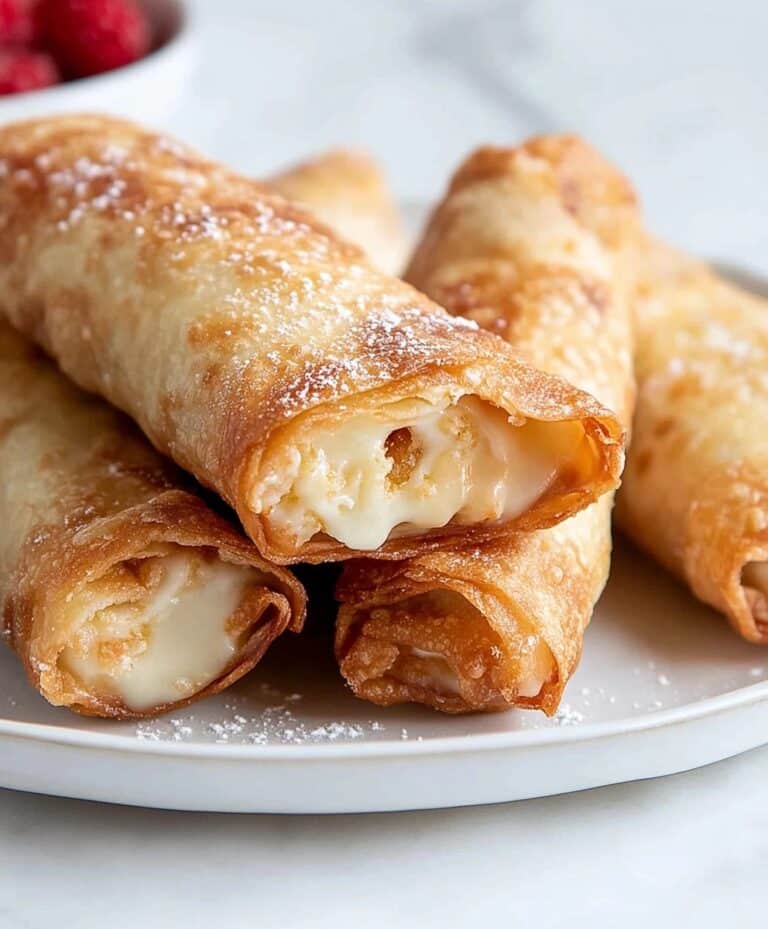 Cheesecake Egg Rolls Recipe