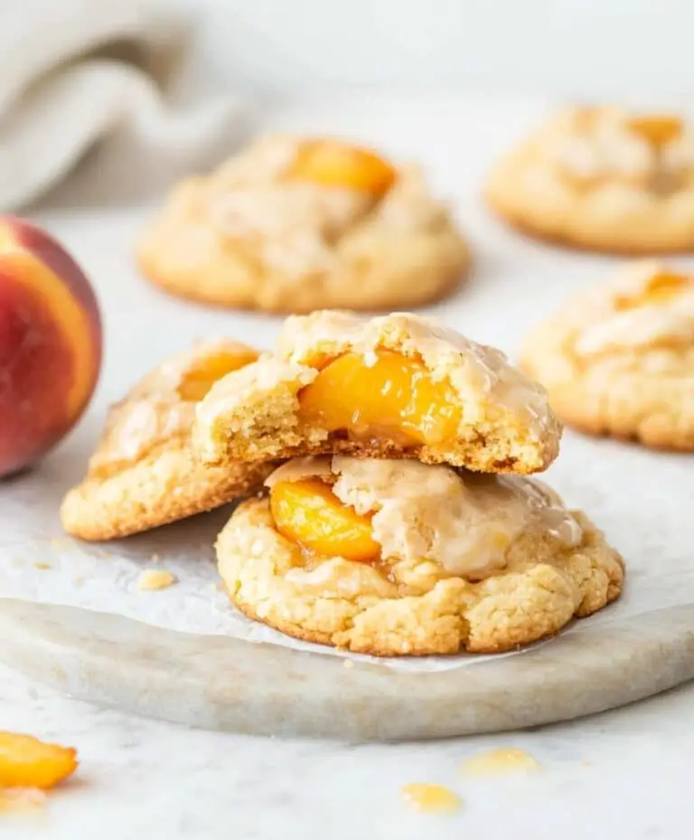 Peach Cobbler Cookies Recipe