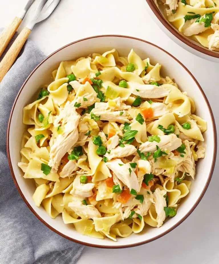 Stovetop Chicken And Noodles Recipe