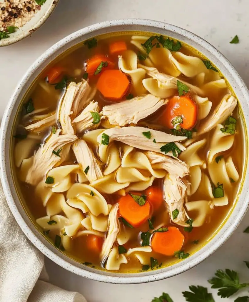 Rotisserie Chicken Noodle Soup Recipe
