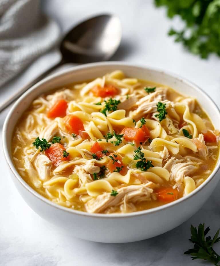 Crack Chicken Noodle Soup Recipe