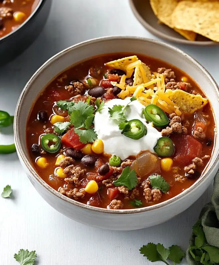 Easy Taco Soup Recipe