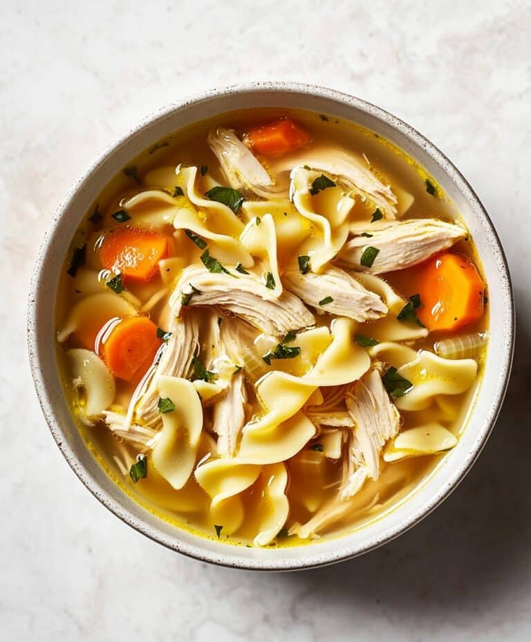 Instant Pot Chicken Noodle Soup Recipe