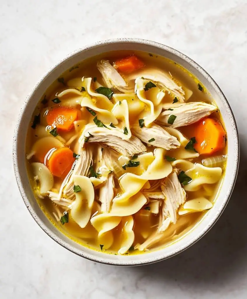 Instant Pot Chicken Noodle Soup Recipe