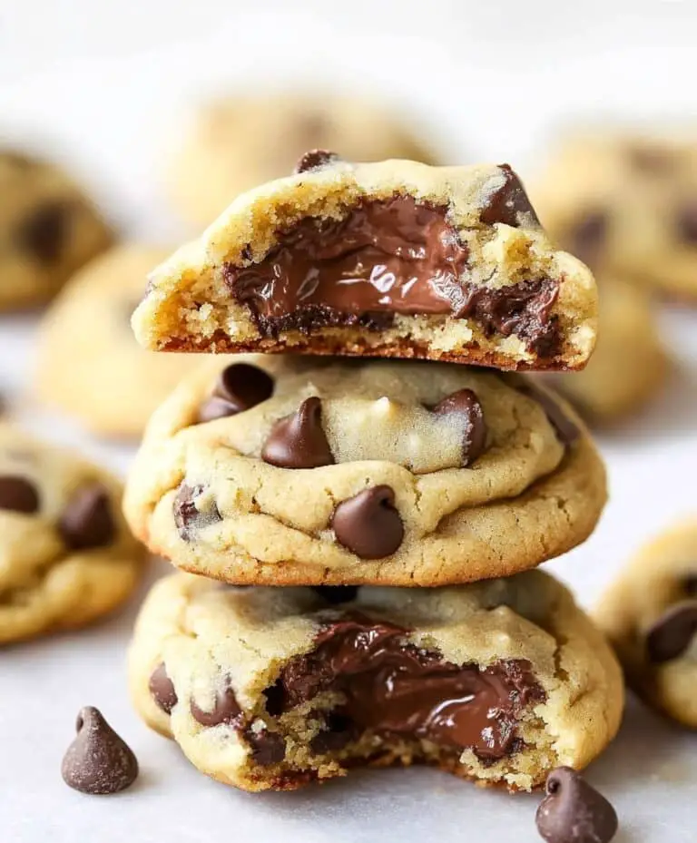 Nutella-stuffed Chocolate Chip Cookies Recipe