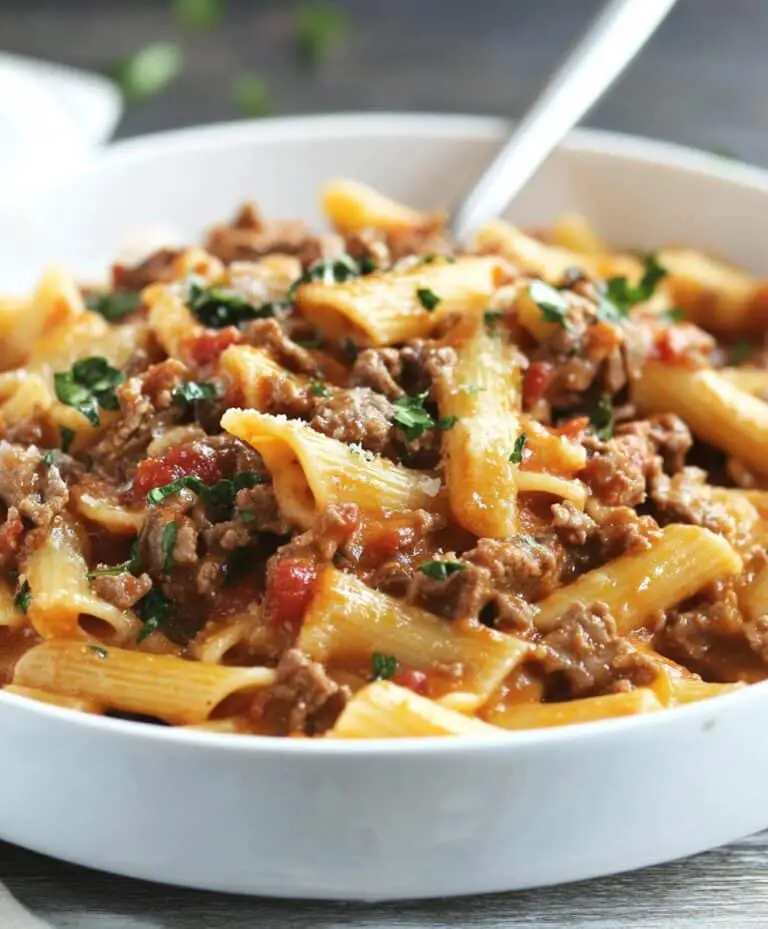 Creamy Slow Cooker Beef Pasta Recipe