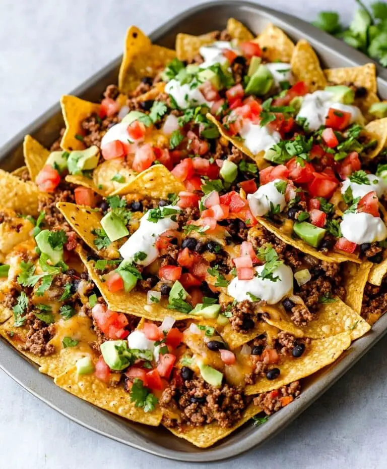 Homemade Nachos With Ground Beef Recipe