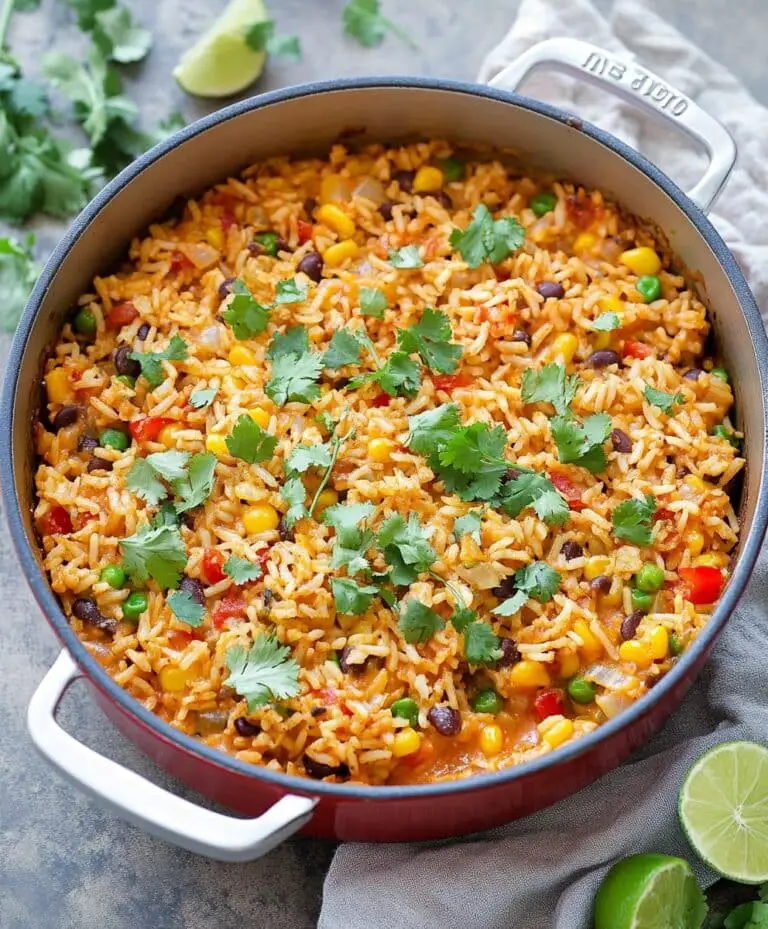 One Pot Mexican Rice Casserole Recipe