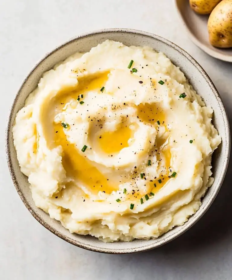 Easy Garlic Mashed Potatoes Recipe