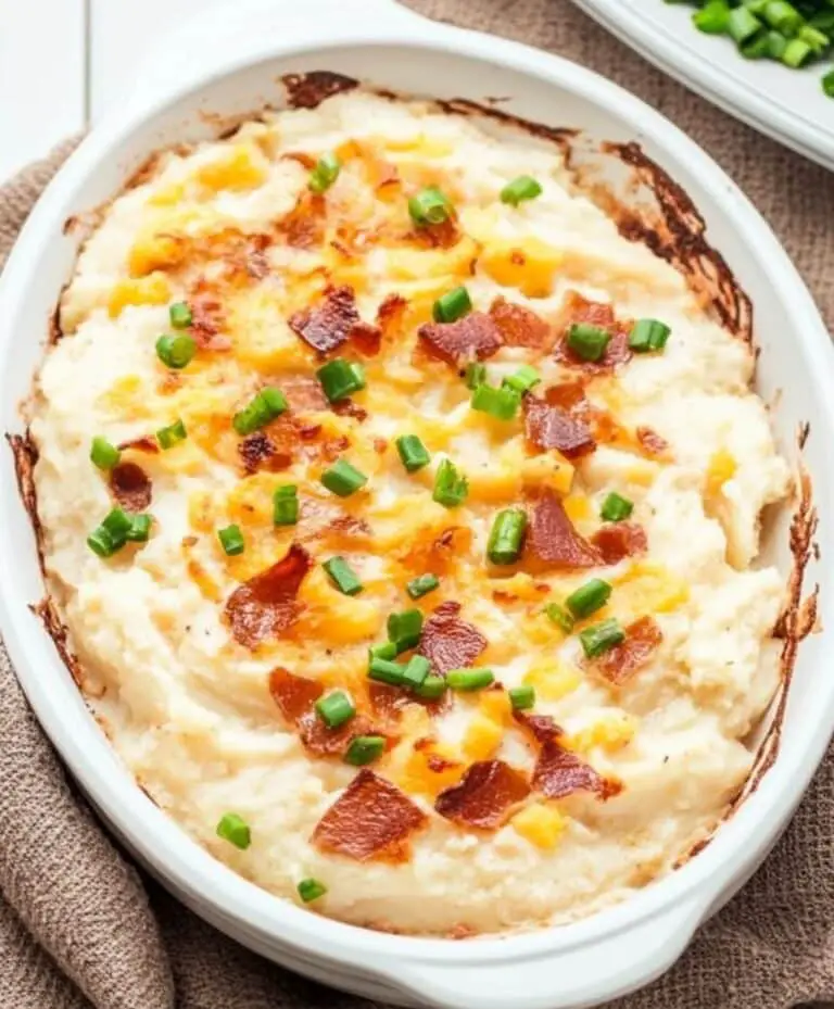 Best Creamiest Baked Mashed Potatoes Recipe