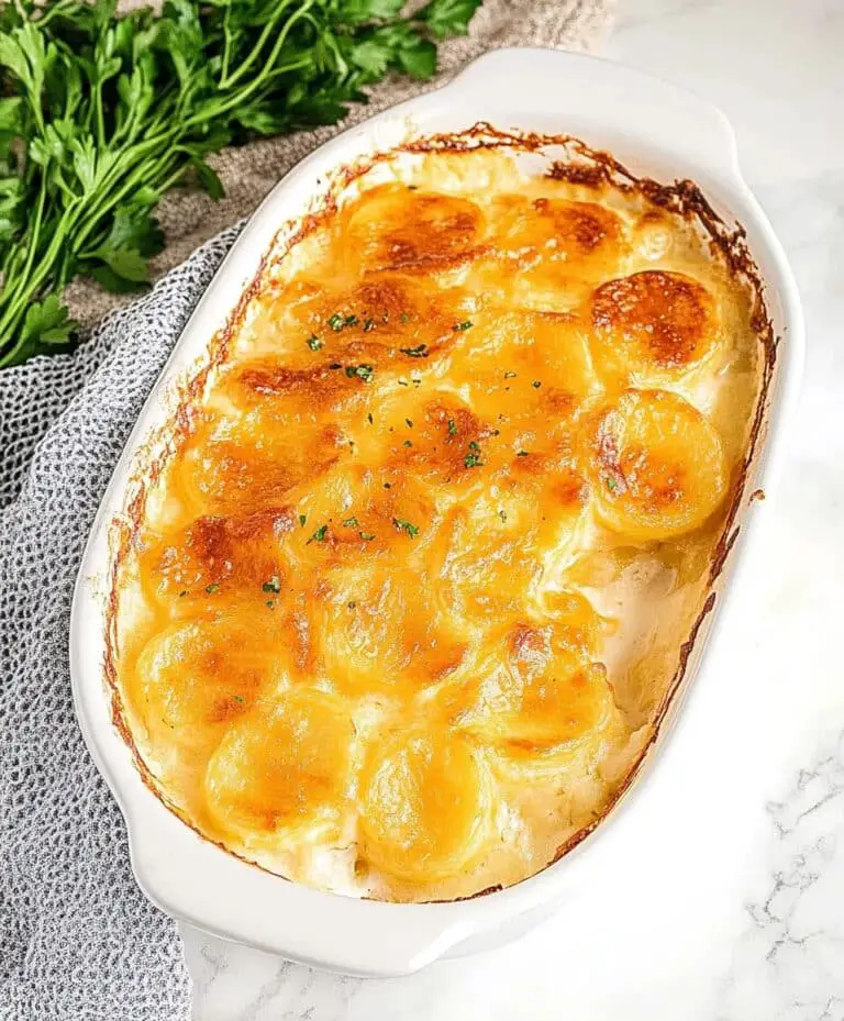 Cheesy Scalloped Potatoes Recipe