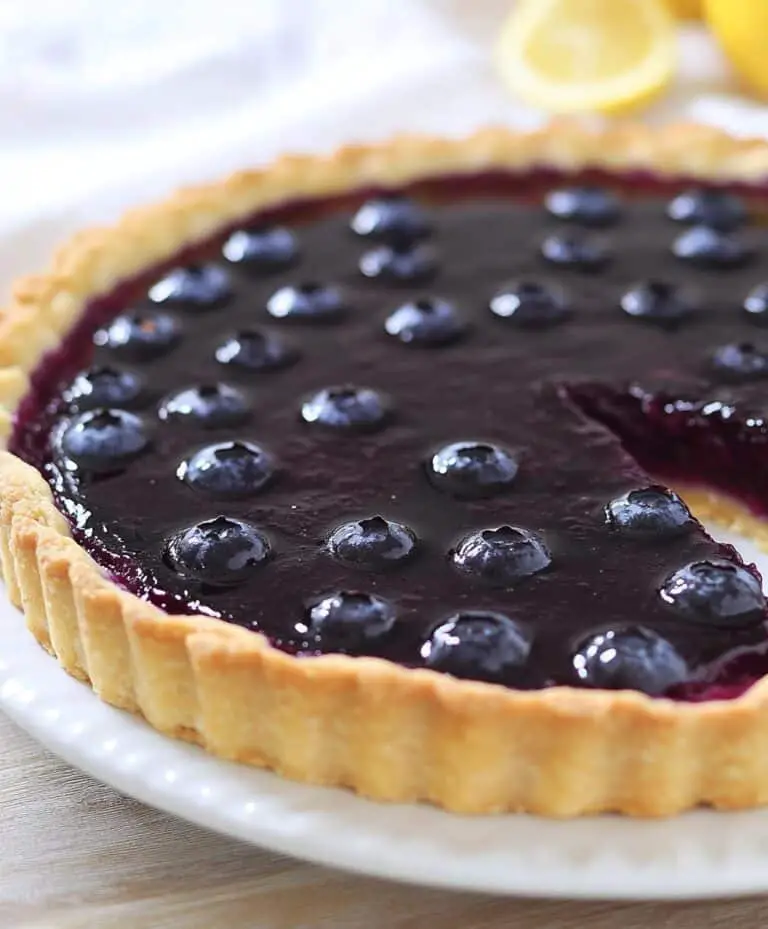 Blueberry–lemon Curd Tart Recipe