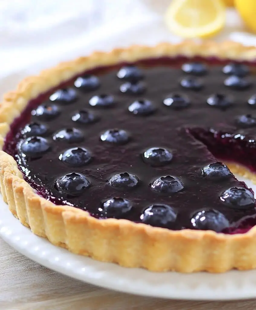 Blueberry–lemon Curd Tart Recipe