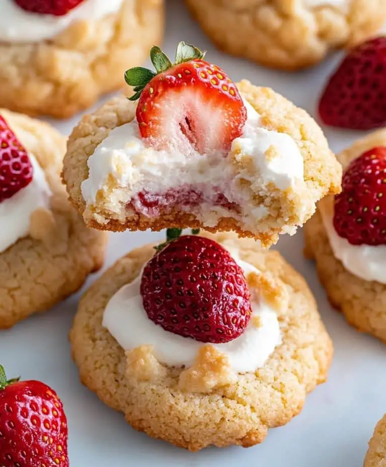 Strawberry Cheesecake Cookies Recipe