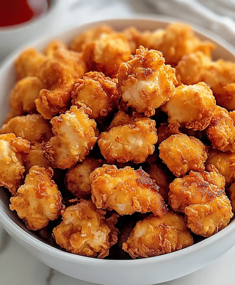 Homemade Popcorn Chicken Recipe