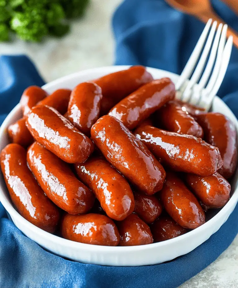 Crockpot Little Smokies Recipe