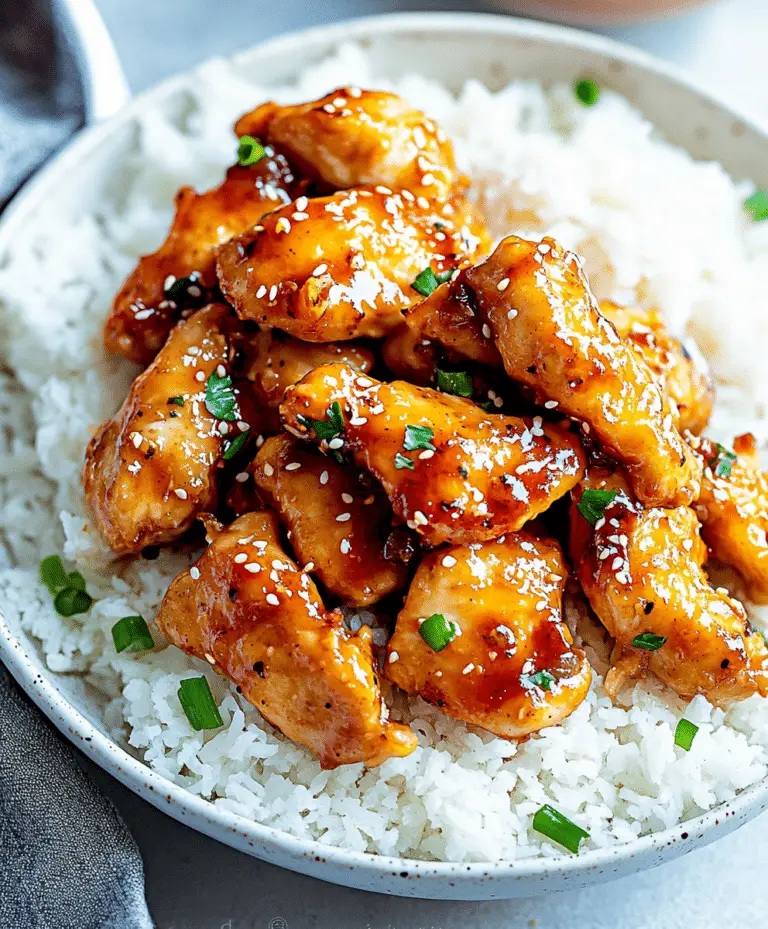 Honey Garlic Chicken Recipe