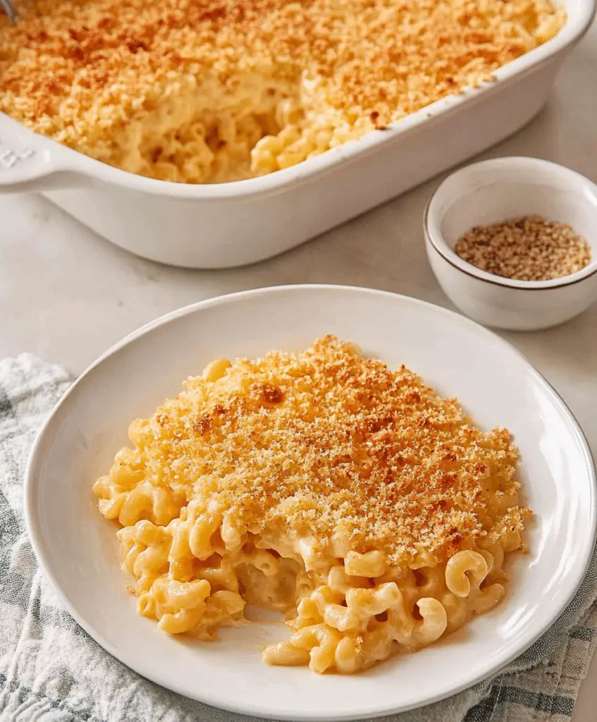 Homemade Baked Mac And Cheese Recipe
