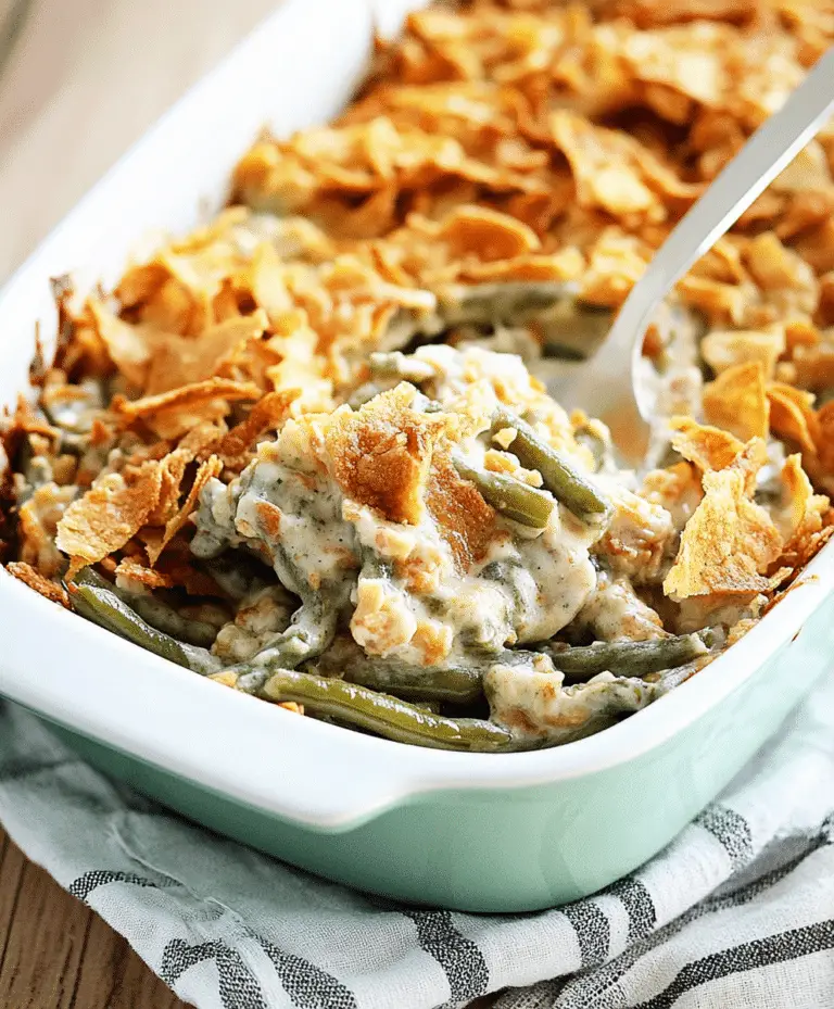 Ultimate Green Bean Casserole Recipe