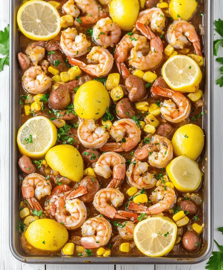 Sheet Pan Shrimp Boil Recipe