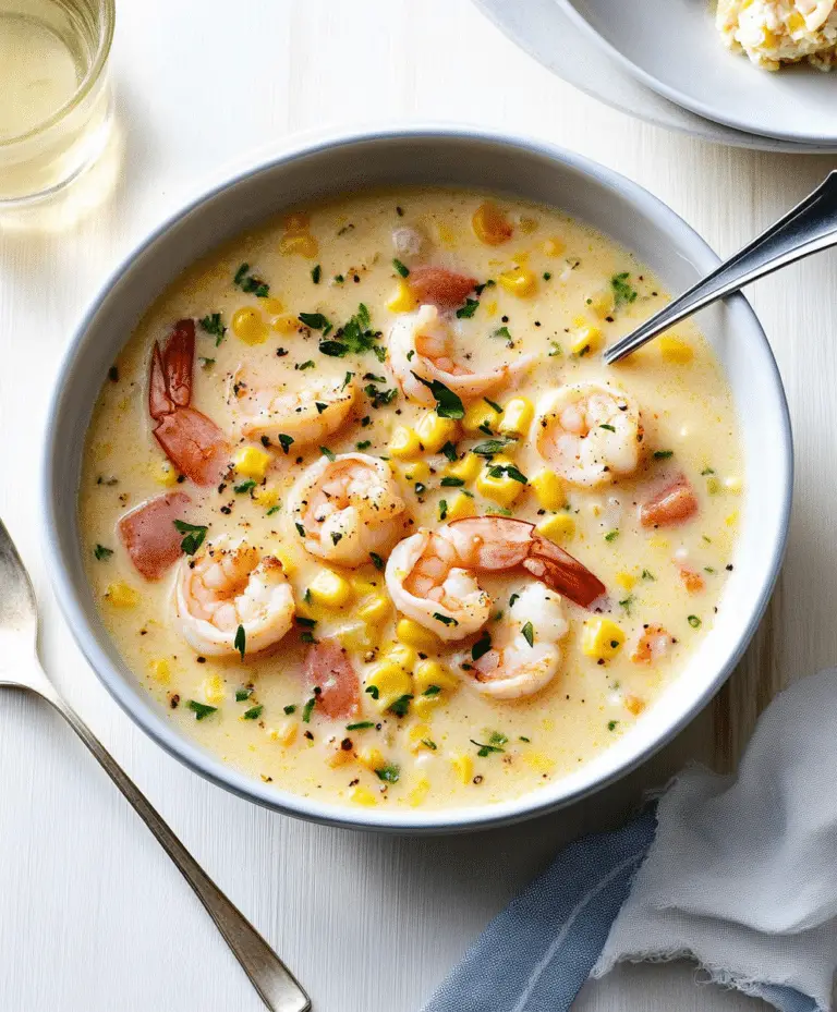Shrimp And Corn Soup Recipe