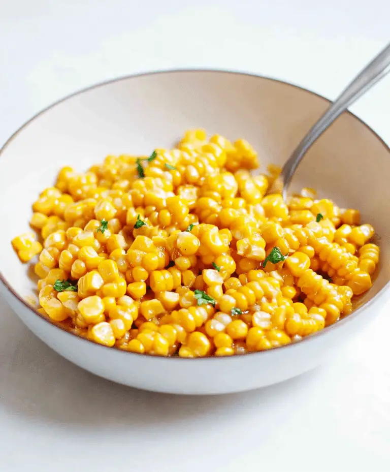 Honey Butter Skillet Corn Recipe