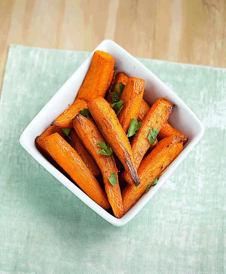 Easy Roasted Carrots Recipe