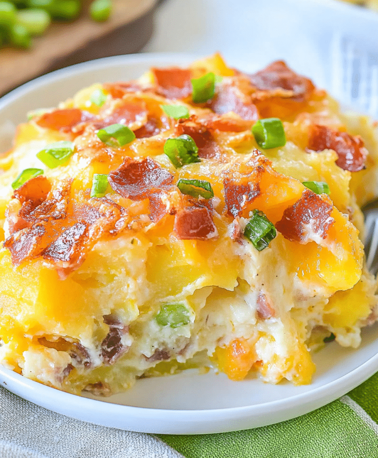 Loaded Baked Potato Casserole Recipe